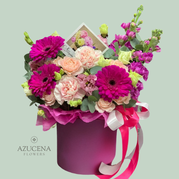 Delicado Box de Gerberas
