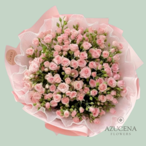 Ramo con Mini Rosas Rosadas
