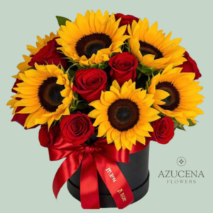 Box con Maravillas y Rosas Rojas