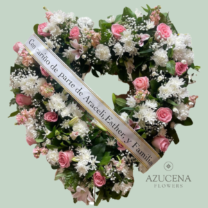 Corona Primaveral de Corazon