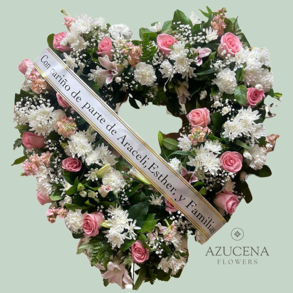 Corona Primaveral de Corazon