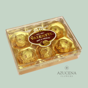 Chocolate Valentte de 6 Unidades