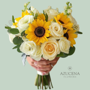 Bouquet de Novia con Rosas y Maravillas