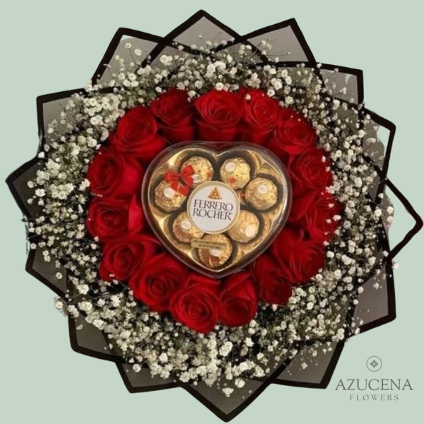 Rosas Rojas y Bombones